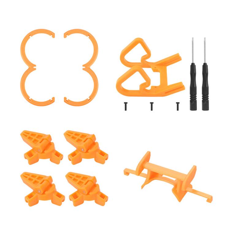 For DJI Neo CQT Impact Protection Cover + Bumper + Folding Stand + Tail Wing 4 In 1 Set, 4 In 1 Set