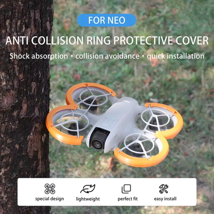 For DJI Neo CQT Paddle Bumper Ring Protective Cover Scratch Resistant Bumper Strips