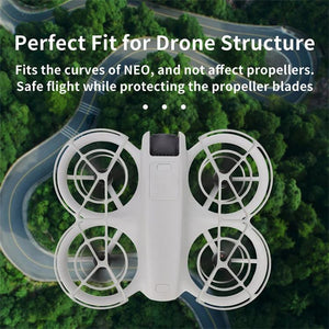 For DJI Neo CQT Blade Protector Propeller Integrated Shock Absorbing Bumper Ring, Blade Protector