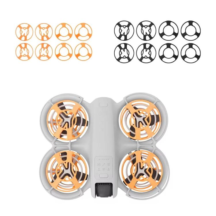 For DJI Neo CQT Drone Landing Scratch Protective Cover Prevent Finger Scratch Protective Cover Accessories, Upper Black, Upper Gray, Upper Orange, Lower Black, Lower Gray, Lower Orange