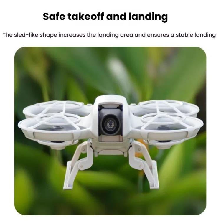 For DJI Neo BRDRC NEO021 Boosting Kickstand Drone Landing Gear Folding Sled Kickstand