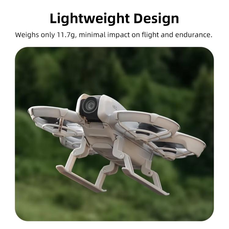 For DJI Neo BRDRC NEO021 Boosting Kickstand Drone Landing Gear Folding Sled Kickstand