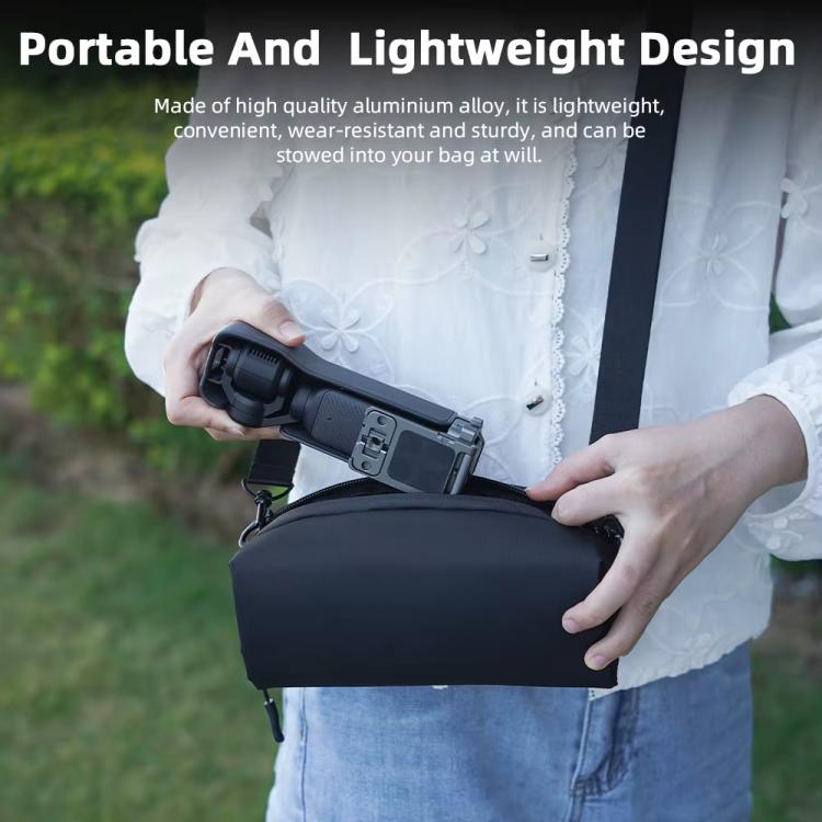 For DJI OSMO Pocket 3 BRDRC PO3005 Multi-functional Magnetic Base Expansion Back Clip Holder Adapter Bezel Accessory