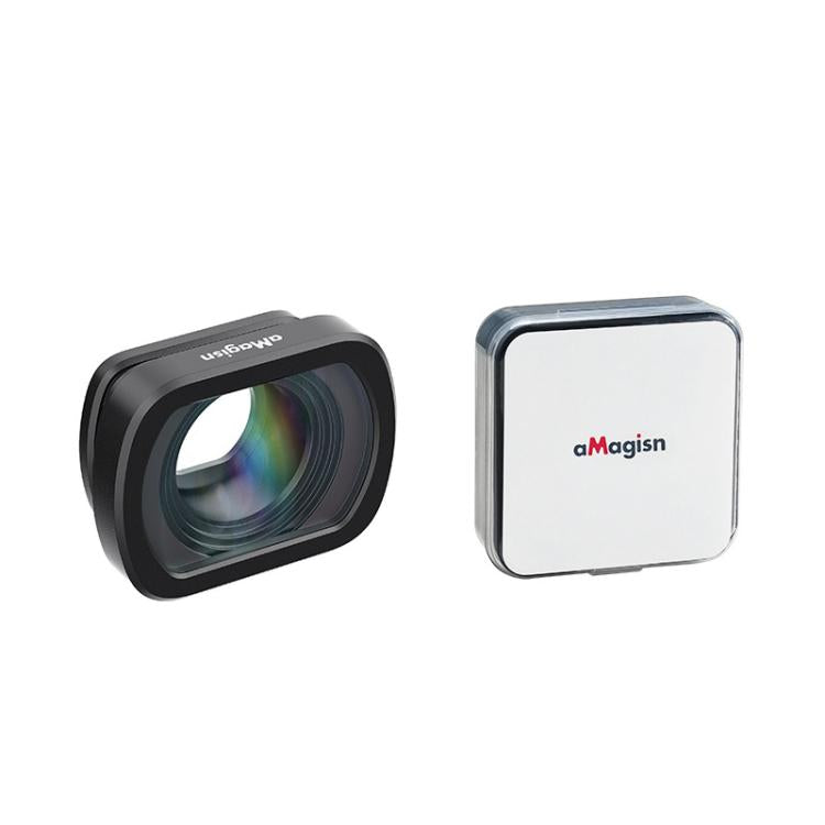 For DJI Pocket 3 aMagisn Magnetic Filter Accessories, 10X Macro Lens, 0.72X Wide Lens