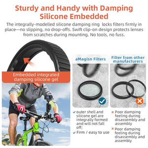 aMagisn Filter For DJI Action 5 Pro / 4 / 3, UV, CPL, ND8+16+32+64, ND8+16+32+CPL