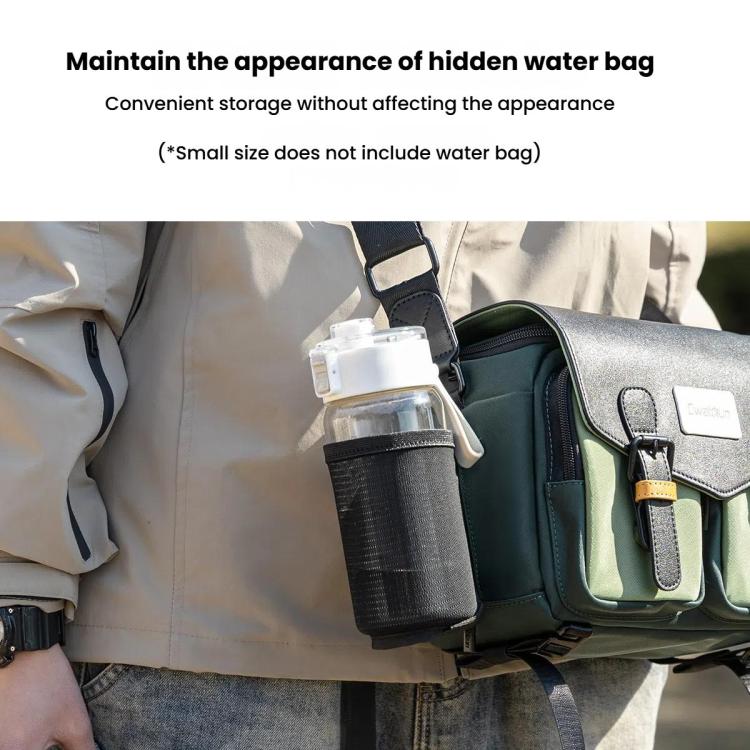 Shoulder Camera Bag Multi-functional Casual Color Clash Lightweight Storage Bag