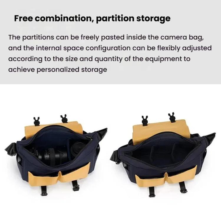 Shoulder Camera Bag Waterproof Crossbody Microsingle DSLR Camera Messenger Bag