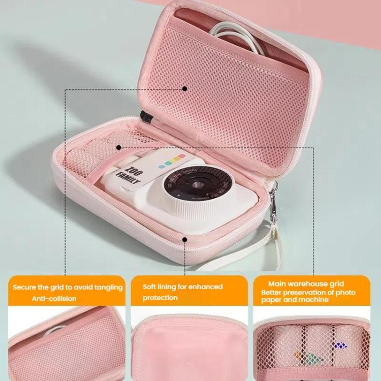 Cwatcun D204 Small Convenient Microslice Storage Bag Compact Digital Camera Waterproof Hard Case