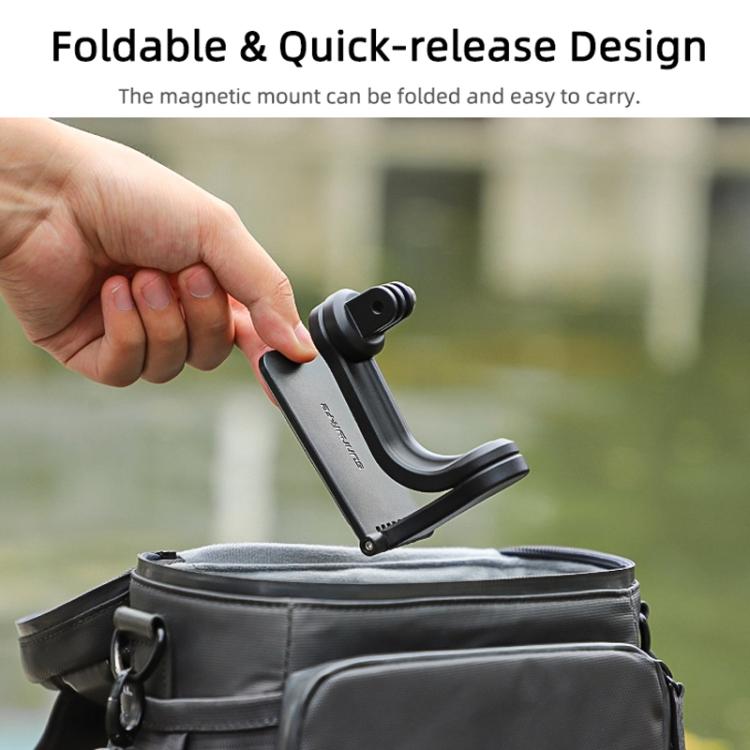 Sunnylife MJ996 Sports Camera Multi-Axis Rotating Magnetic Mount