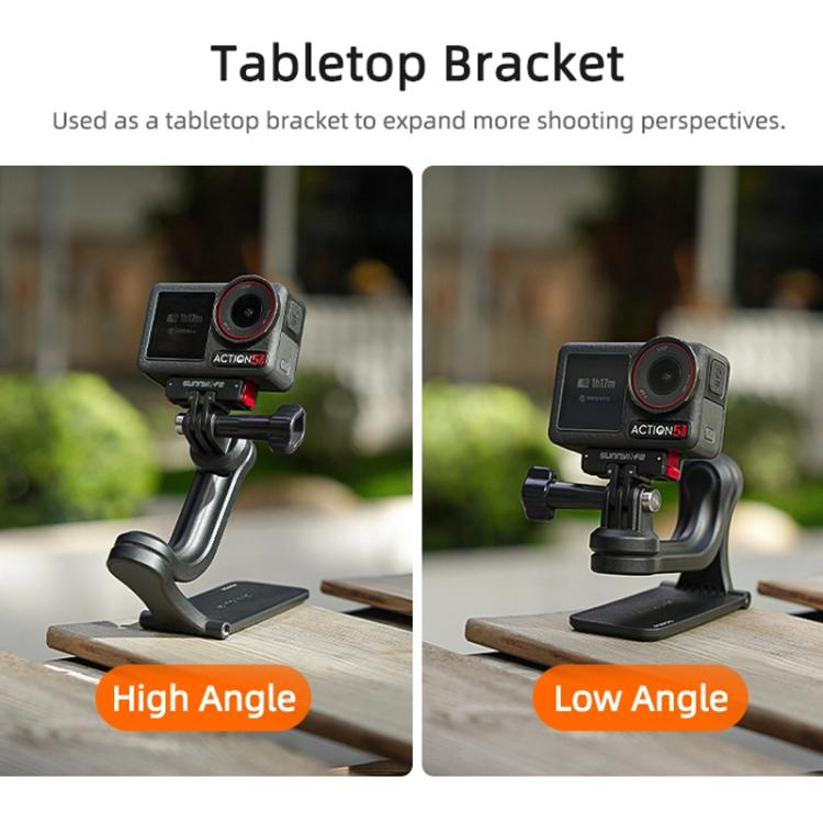 Sunnylife MJ996 Sports Camera Multi-Axis Rotating Magnetic Mount