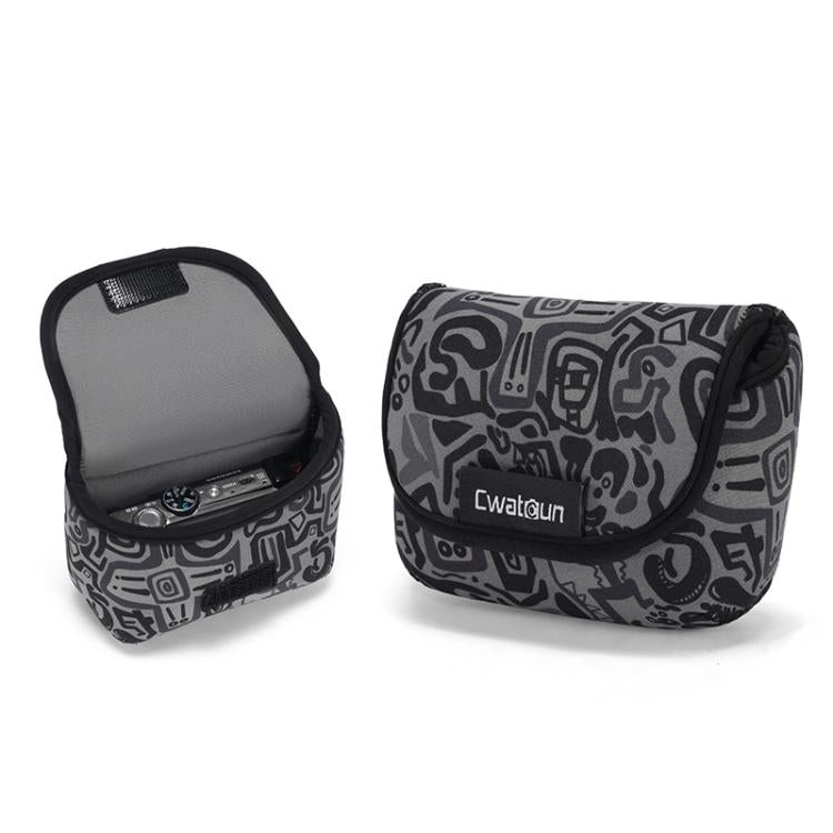 Cwatcun D200 Small Card Camera Bag Scratch-resistant Wear-resistant Portable Camera Bag