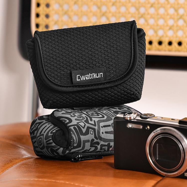 Cwatcun D200 Small Card Camera Bag Scratch-resistant Wear-resistant Portable Camera Bag