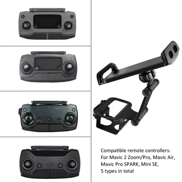 Phone Tablet Holder Mount for DJI Mini SE/Mavic Pro/Mavic Air/Spark/ Mavic 2 Pro/Zoom Remote Controller, Aluminum Alloy Nut