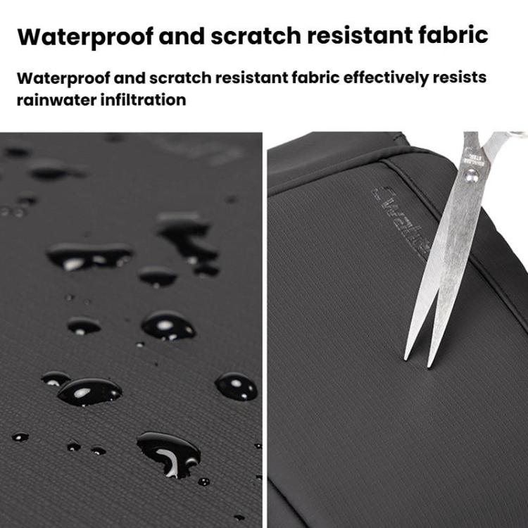 Cwatcun D198 Small Expandable Single Shoulder Camera Bag Waterproof Multi-Function Camera Bag