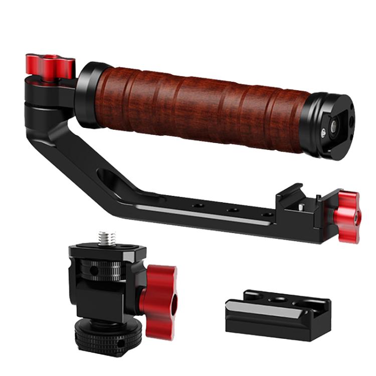 Gimbal Wooden Handle Chute Snail Gimbal Side Handle Grip,For DJI RS 4 Mini / 4 PRO / 3 / 3 Mini / 3 PRO / 2