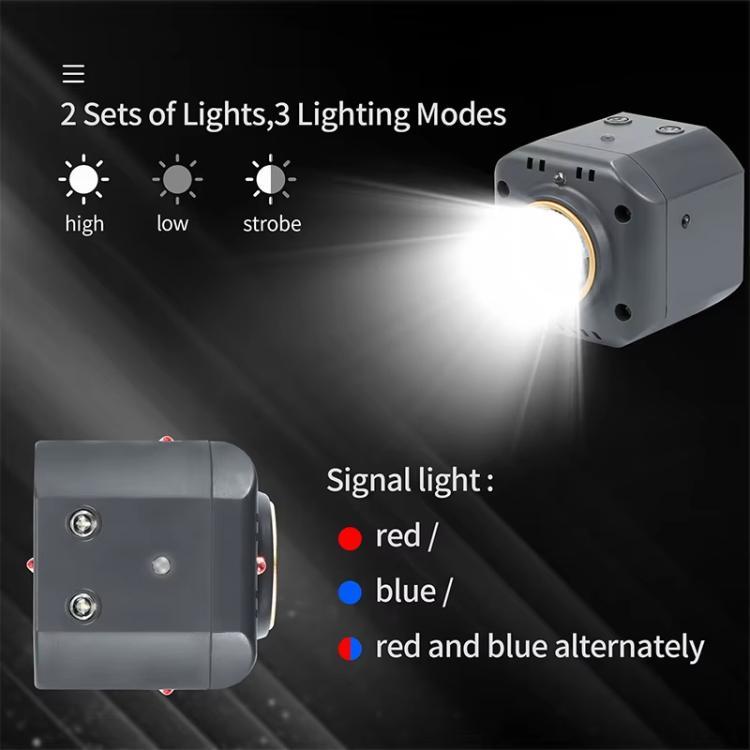 For DJI Mavic 4 Pro Drone YX 300LM Adjustable LED Spotlight Night Flight Searchlight with 3 Modes