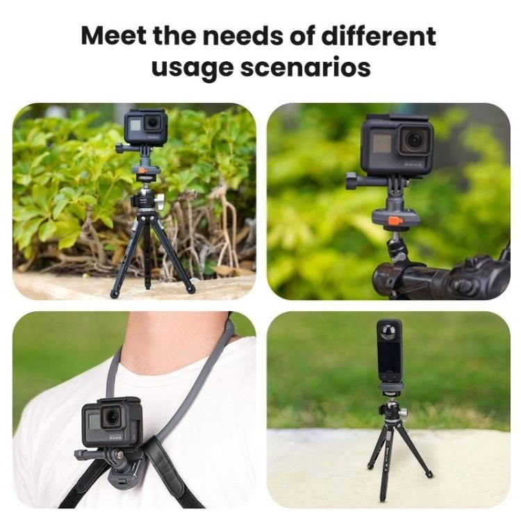 Quick Release Quick Mount Plate Gimbal Base Accessories For Phones Mirrorless Cameras Action Cameras
