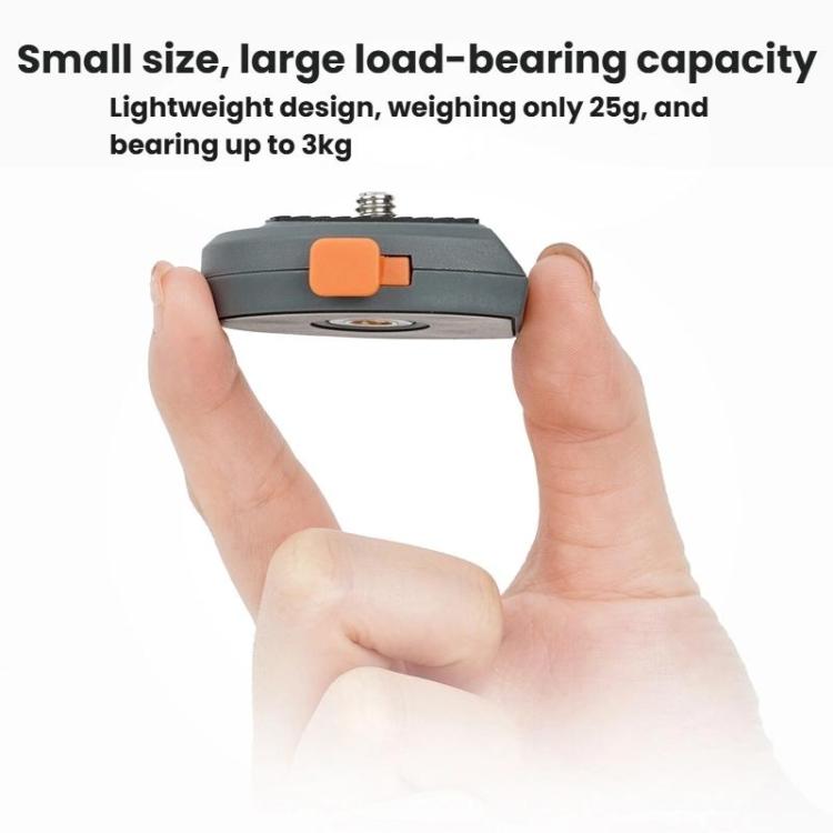 Quick Release Quick Mount Plate Gimbal Base Accessories For Phones Mirrorless Cameras Action Cameras