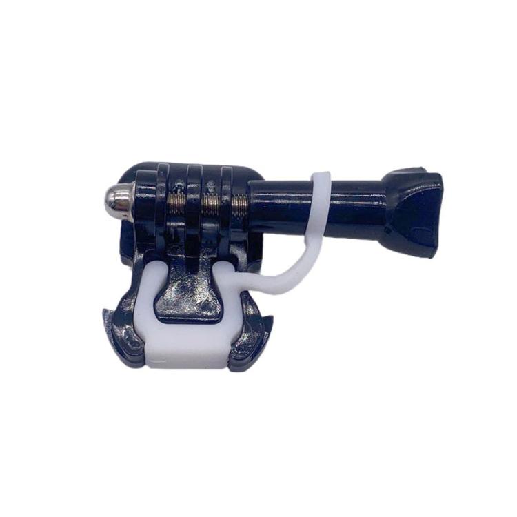 10pcs Silicone Locking Buckle Sports Camera Accessories Safety Buckle Surfboard Base Fixed Base Plug Anti-Release Buckle