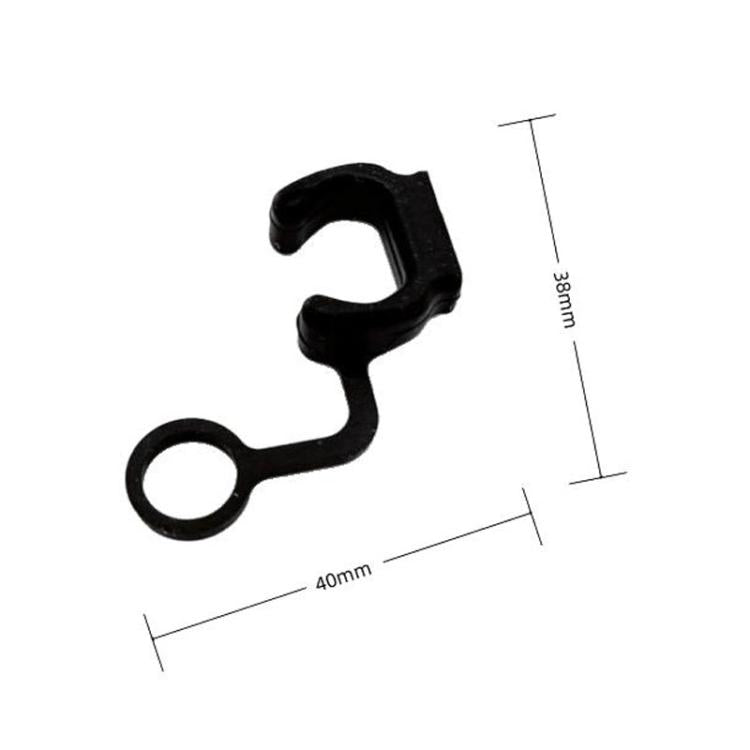 10pcs Silicone Locking Buckle Sports Camera Accessories Safety Buckle Surfboard Base Fixed Base Plug Anti-Release Buckle