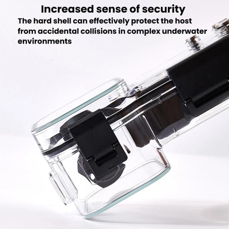 For DJI Osmo Pocket 3 HD Waterproof Case Camera Underwater Protective Cover, HD Waterproof Case