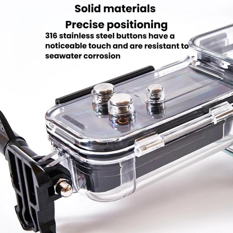 For DJI Osmo Pocket 3 HD Waterproof Case Camera Underwater Protective Cover, HD Waterproof Case