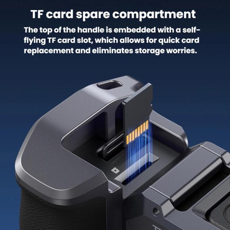 TELESIN Camera Grip Kit For GoPro HERO9 Black / HERO10 Black / HERO11 Black / HERO12 Black / HERO13 Black