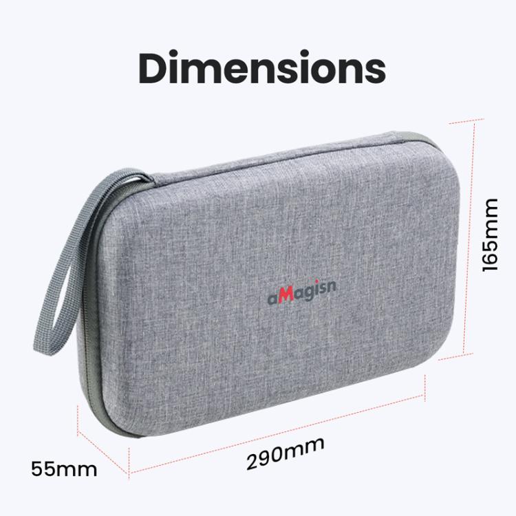 For Insta360 GO Ultra aMagisn Storage Case Protective Bag for Camera, Silicone Sleeve, Cage, Selfie Stick and Accessories