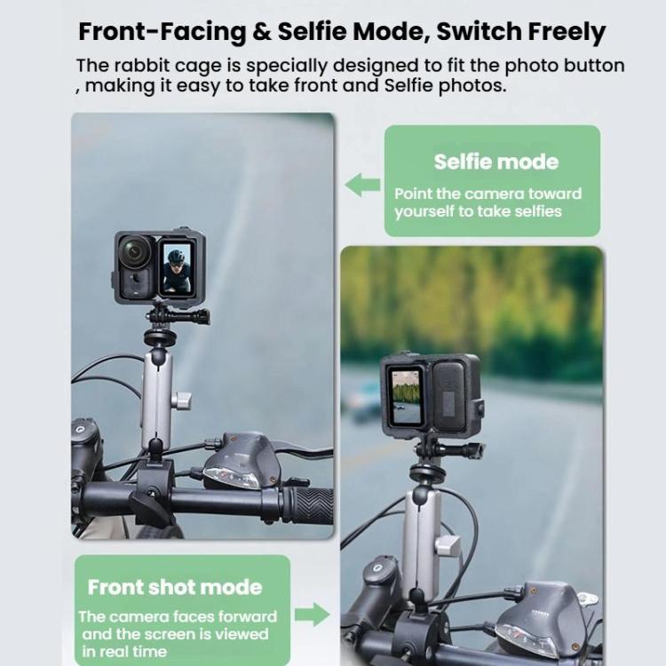 For DJI Osmo Nano Camera Plastic Cage Extended Protective Frame