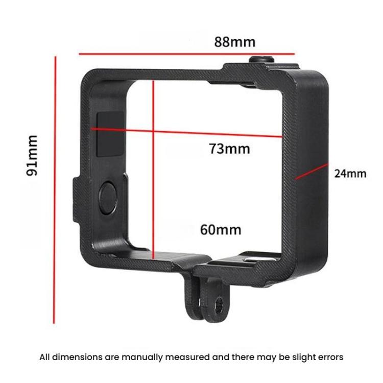 For DJI Osmo Nano Camera Plastic Cage Extended Protective Frame