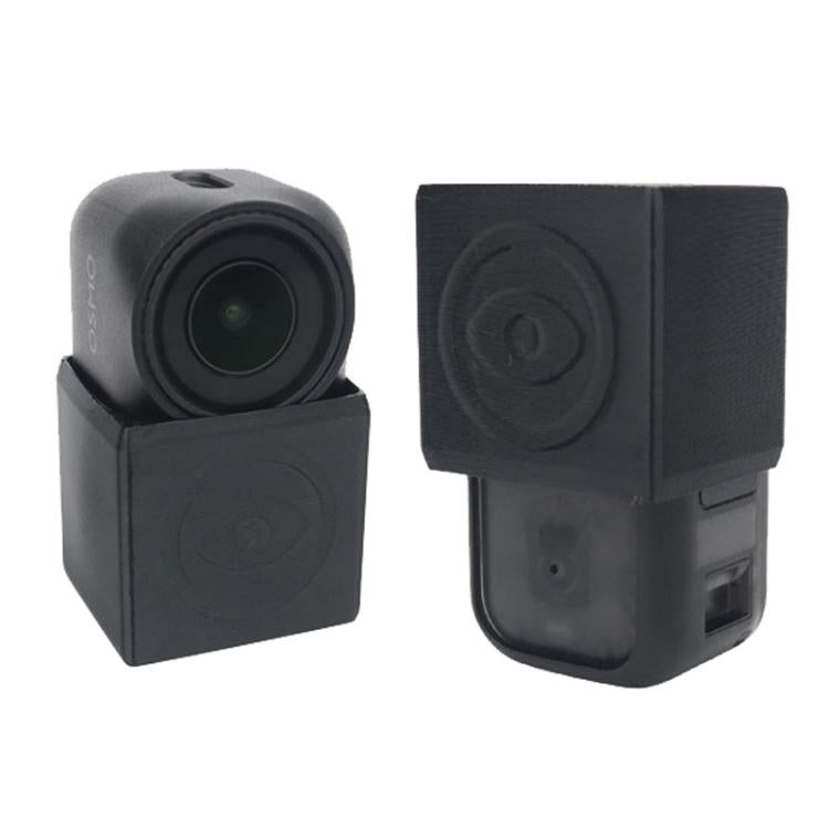 CQT All-inclusive Lens Cap With Shell Thumb Sports Camera Soft Gel Lens Anti-Scratch Protective Cover