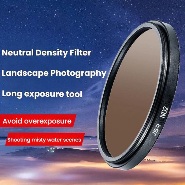 Micro SLR Camera Light Reduction Filter Medium Gray Density Lens, JSR ND2 37mm, JSR ND4 37mm, JSR ND8 37mm, JSR ND16 37mm, JSR ND32 37mm, JSR ND2 40.5mm, JSR ND4 40.5mm, JSR ND8 40.5mm, JSR ND16 40.5mm, JSR ND32 40.5mm, JSR ND2 43mm, JSR ND4 43mm������...