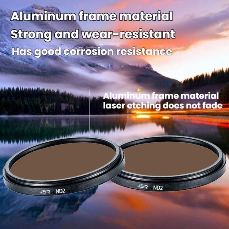 Micro SLR Camera Light Reduction Filter Medium Gray Density Lens, JSR ND2 37mm, JSR ND4 37mm, JSR ND8 37mm, JSR ND16 37mm, JSR ND32 37mm, JSR ND2 40.5mm, JSR ND4 40.5mm, JSR ND8 40.5mm, JSR ND16 40.5mm, JSR ND32 40.5mm, JSR ND2 43mm, JSR ND4 43mm������...