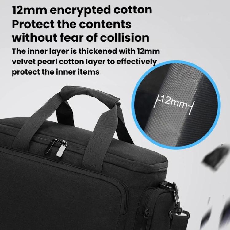 Portable Large-Capacity DSLR Crossbody Bag Handheld Shockproof Camera Bag