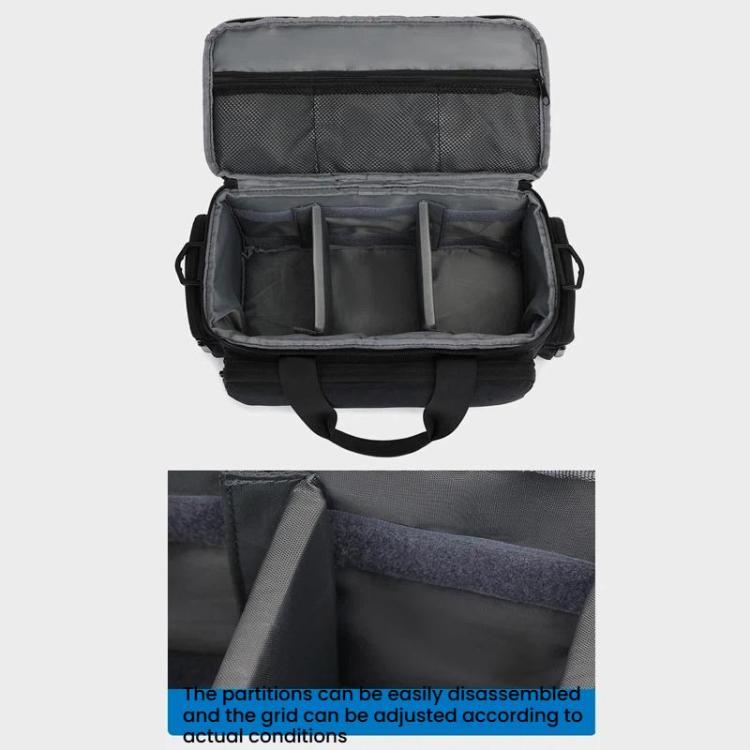 Portable Large-Capacity DSLR Crossbody Bag Handheld Shockproof Camera Bag