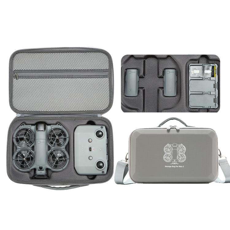For DJI Neo 2 Fly More Combo Hard Shell Carrying Case Custom-Molded Sling Bag