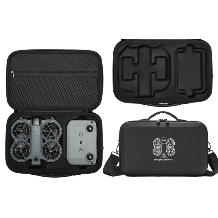 For DJI Neo 2 Fly More Combo Hard Shell Carrying Case Custom-Molded Sling Bag