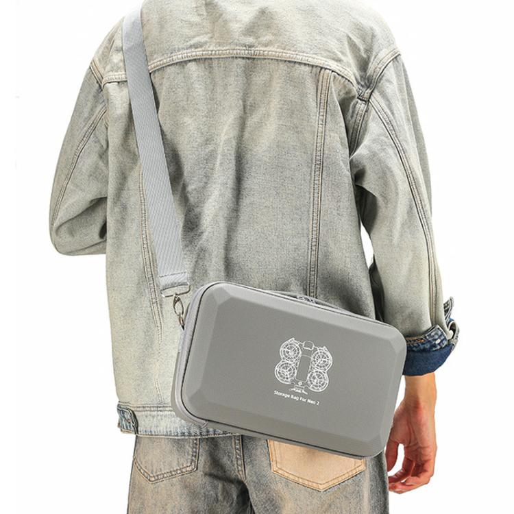 For DJI Neo 2 Fly More Combo Hard Shell Carrying Case Custom-Molded Sling Bag