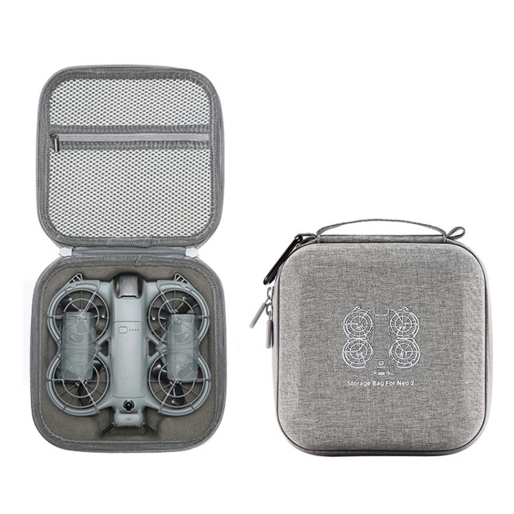 For DJI Neo 2 Drone Mini Hard Case Compact Portable Pouch with Metal Clip