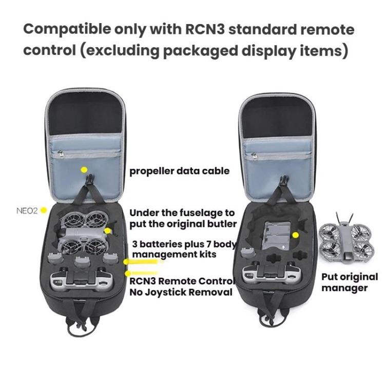 For DJI Neo 2 BKano Smooth Fly Kit Chest Bag