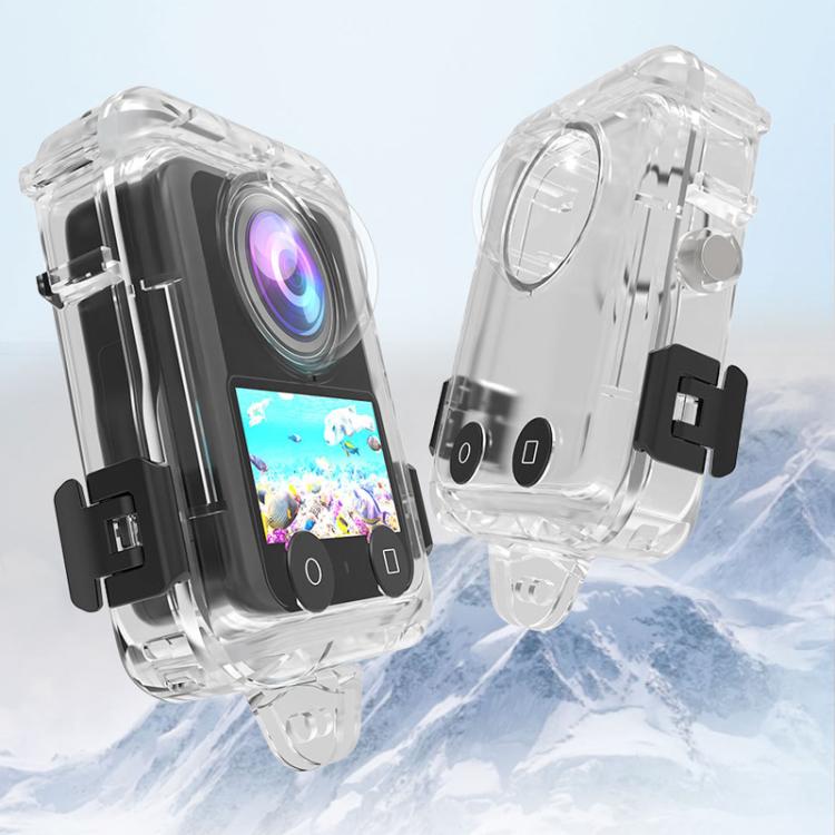 For DJI Osmo 360 Full Invisible Waterproof Case 40m Depth Diving Housing Underwater Camera Shell