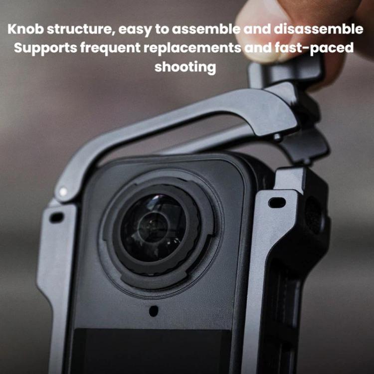 For Insta360 X4 Air PGYTECH Rabbit Cage Metal Protective Case