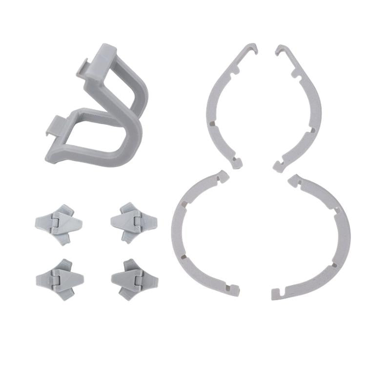 For DJI Neo 2 CQT 9pcs /Set Fuselage Crash Kit, Bumper+Protective Cover+Folding Kickstand, 9pcs /Set