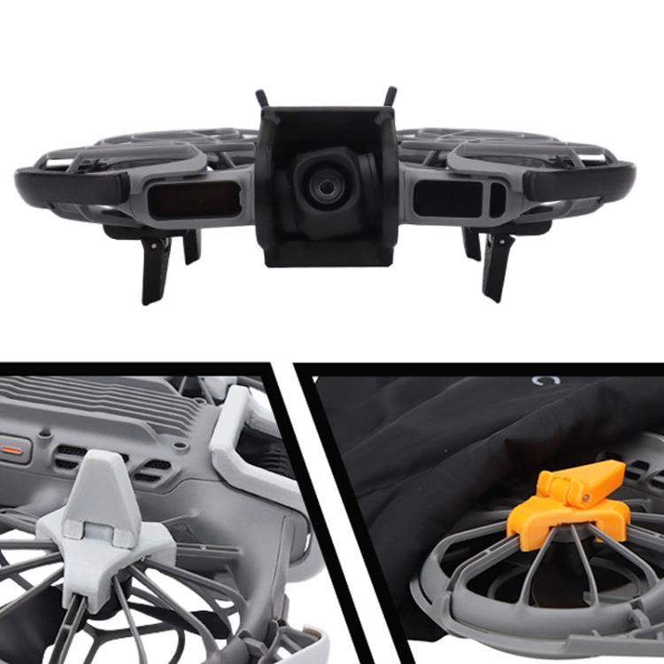 For DJI Neo 2 CQT 9pcs /Set Fuselage Crash Kit, Bumper+Protective Cover+Folding Kickstand, 9pcs /Set