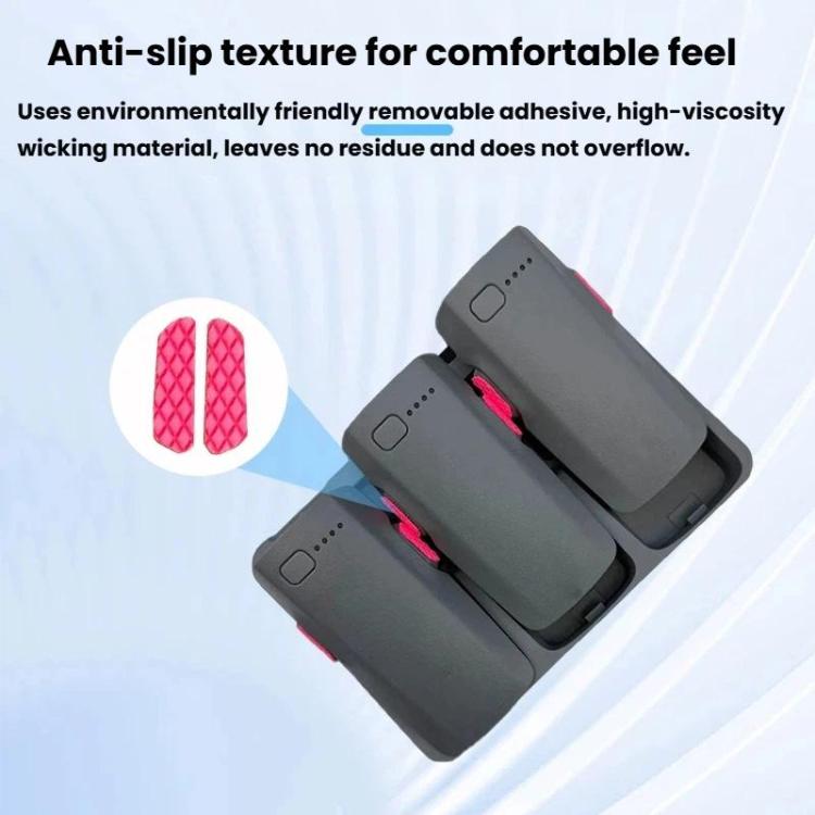 For DJI Neo 2 CQT Anti-slip Anti-wear Foot Stickers Removable Adhesive Backing Stickers Battery Marker Stickers