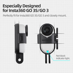 Vertical & Horizontal Mounting Bracket for Insta360 GO 3 / GO 3S