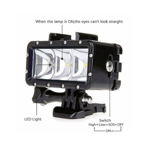 Waterproof LED Light for GoPro