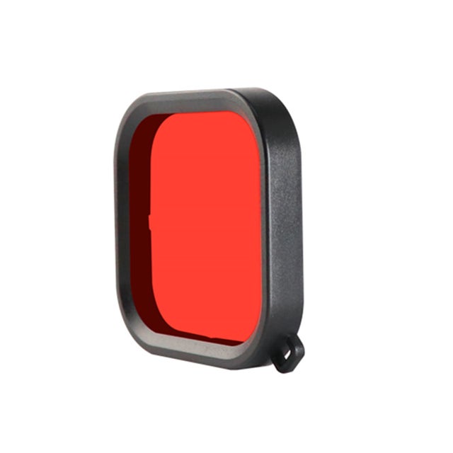 Red Lens Waterproof Case Filter for GoPro Hero 13 / Hero 12 / Hero 11 / Hero 10 / Hero 9