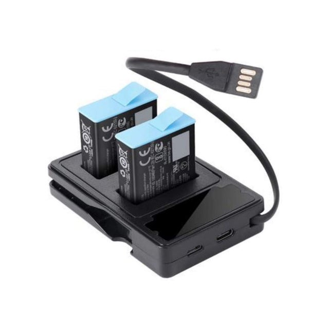 LCD Dual Charger for GoPro Hero 12 / Hero 11 / Hero 10 / Hero 9