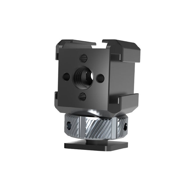 Three Head Cold Shoe Expansion Bracket for GoPro